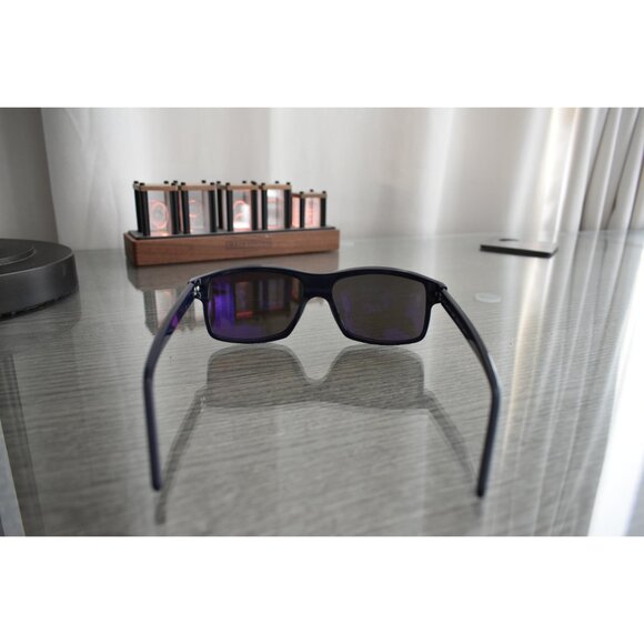 CARTIER SANTOS DE CARTIER RECTANGULAR BLUE SUNGLASSES NEW 100% GENUINE MSRP $775 - Picture 6 of 10